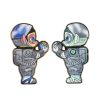 POP MART Molly Anniversary Statues Classical Retro Enamel Pin Badge/Fridge Magnet Blind Box