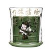 POP MART SKULLPANDA The Ink Plum Blossom Series Scented Candle