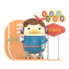 POP MART Duckoo Roller Skate 200% Figurine